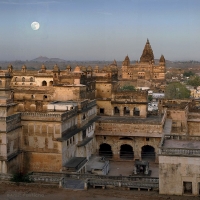 Raja Mahal, Orchha, Madhya Pradesh, 16th century