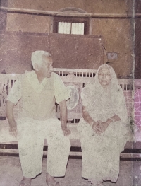 Thakore Shri Sardarsinhji and Thakurani Shrimati Rajenkunwarba in 1996