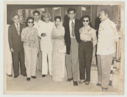 HH Maharaja Bahadur Sinhji along with his son Prince Shiv of Palitana