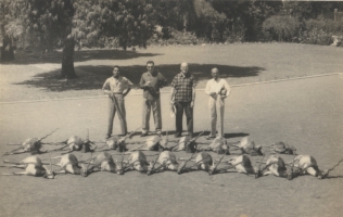 Prince Shiv on one of his hunting sessions (Palitana)