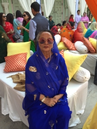Rajmata Sonia Shivendra Sinhji Gohel of Palitana