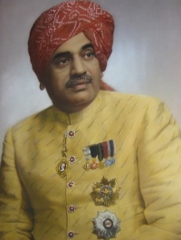 HH Maharaja Bahadursinhji Mansinhji Gohel (Palitana)