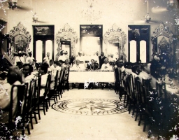 Banquet at Durbar Hall, Panchkote Palace(Mirrors and Consoles from F&C Osler, Birmingham, UK.