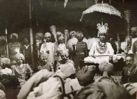 Rajarshi Rao Saheb Udai Singh Ji Patan at Dushera Durbar (Patan)