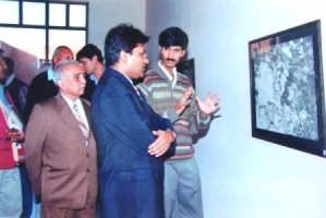 Thakur Ajay Singh Peelwa with Shri Lalit Modi,former Chairman IPL