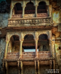 Windows of RajMahal Piploda