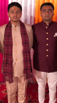 Bhanwar Janmjay Singh Ranawat with Bhanwar Lakshyadhiraj Singh Ranawat