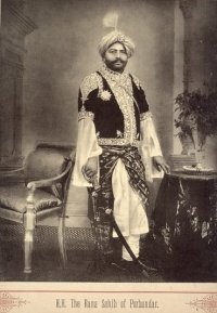 HH Maharaja Rana Saheb Shri BHAVSINHJI MADHAVSINHJI Bahadur of PORBANDAR (Porbandar)