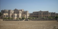 Huzoor Palace built by last ruler of Princely State of Probandar, Rana Natwarsinhji, in early 20th century (Porbandar)