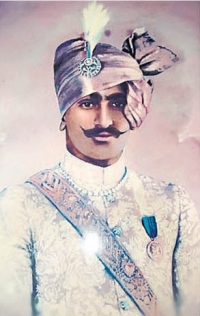 Lt Col HH Maharaja Rana Saheb Shri Sir NATWARSINHJI BHAVSINHJI Bahadur of PORBANDAR (Porbandar)