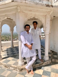 The Crown Prince of Raghogarh, MaharajKumar Kunwar Jaivardhan Singh Ji Chauhan and the Crown Prince of Karauli, MaharajKumar Kunwar Vivaswat Pal Singh Ji Jadoun of Karauli (Raghogarh)