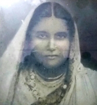 Kunwarani Sukritimoyee Debi Chowdhurani, heiress of Narsingpur Zamindari (Rai Gobindpur)