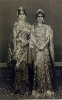 Maharajkumari Snehalata Kumari Devi and Maharajkumari Satyabhama Kumari Devi