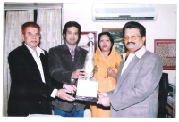 Raja and Rani Sa Rairakhol Presenting Rani Sada Rajya Lakshmi Trophy at RKC (Rairakhol)