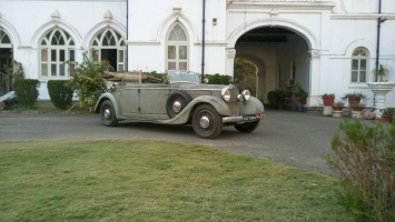 Mercedes benz ordered in 1935 by H.H Thakore saheb Dharmendrasinhji of Rajkot (Rajkot)