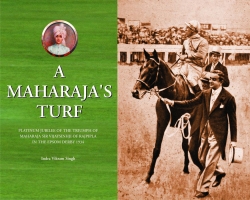 Book on triumph of Maharaja Shri Sir Vijaysinhji of Rajpipla in the Epsom Derby of England in 1934.