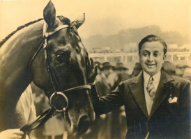 Lt.-Col. His Highness Maharana Shri Sir Vijaysinhji of Rajpipla, K.C.S.I., G.B.E., is the only Indian owner to win the Epsom Derby in 1934 since it began in 1780, with his horse Windsor Lad. (Rajpipla)