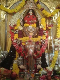 Shri Harsiddhi Mataji, Kuldevi of the Gohil Rajput royal family of Rajpipla (Rajpipla)