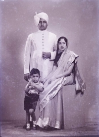Maharaja Bahadur Kamakhya Narain Singh with his wife Maharani Lalita Rajlaxmi