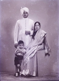 Maharaja Bahadur Kamakhya Narain Singh with his wife Maharani Lalita Rajlaxmi
