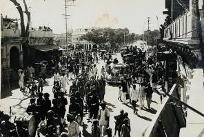 Baraat procession of Maharaj Gumaan Singh Ji Saheb, son of Maharaj Amar Singh Ji Saheb of Raoti married with Maharaj Kumari Durga Kanwar of Bedla