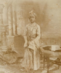 Childhood picture of Maharaja Gulab Singh Judeo Bahadur (Rewah)