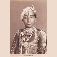Childhood Picture of Maharaja Venketesh Raman Singh Judeo Bahadur of Rewa