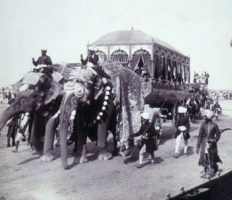 Maharaj of Rewah's Elephant Carriage
