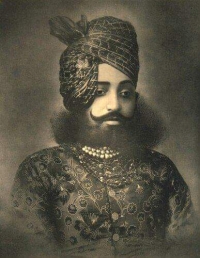 Maharaja Venkat Raman Singh Judeo Bahadur of Rewah (Rewah)