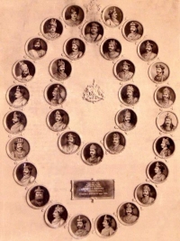 Picture Collage of Rewah Maharajas (Rewah)