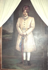 His Highness Samrajya Maharajadhiraja Bandhresh Shri Maharaja MARTAND SINGHJI Ju Deo Bahadur, Maharaja of Rewah 1946/1995 (Rewah)