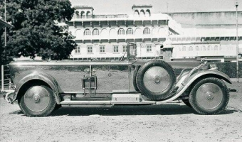 Silver Daimler of Maharaja Rewah