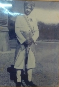 Maharaj Chandra Singh Ji, closest cousin (along with his siblings and first cousins) to Maharaja Dr Karni Singh Ji and Maharaj Amar Singh Ji