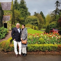 Thakur Sidharth Singh with his wife Thakurani Rashmi Singh of Rohet (Rohet)