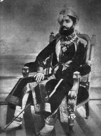 H.H. Raja Jaswant Singhji of Sailana