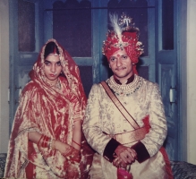 Maharaj Jaideep Singh Ji Rathore with Rani Saheba Naresh Kumari