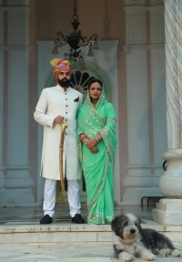 Yuvraj Divyaraj Singh and Yuvrani Jayathmika Lakshmi of Sailana