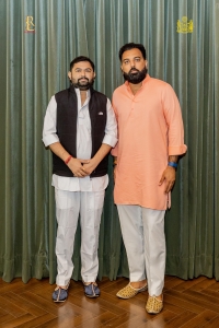 Rajkumar Virendrawala Bhupendrawala of Sanala with MK Boajiraj Lakshyaraj Singh Mewar of Udaipur at City Palace Udaipur