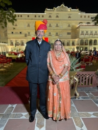 Thakur Chitranjan Singh Ji and Thakurani Mohan Kanwar