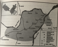 Map of Sawar State (1947) (Sawar)