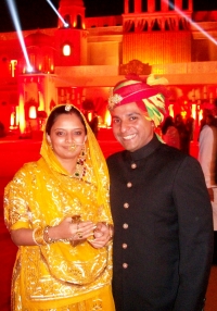 Rajkumar Rajvikram Singh Deo & Rajkumari Ambica Kumari Devi of Seraikella