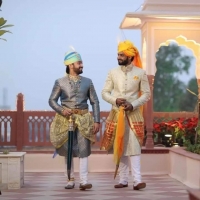 Digraj Singh Shahpura and his Younger brother Adhiraj Singh Shahpura