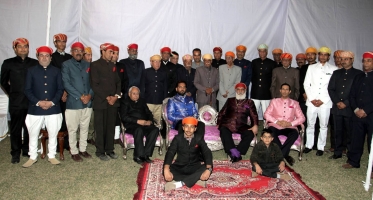 Family members of Shivrati House and Guests on the occasion of Banola of Lakshyaraj Singh Mewar