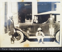 Harmohinder Singh as child in Lahore