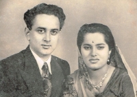 Maharajkumari Nalini Devi and Rajkumar Gajendra Singh of Alipura