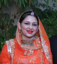 H.H Yuvrani Sa Aditi Kumari Singh Ji, wife of H.H Yuvraj Maharajkunwar Shri Indreshwar Singh Ji Deora