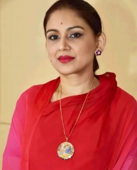 Her Highness Yuvrani shri Aditi Kumari Singh Ji Rathore of Kushalgarh, wife of His Highness Yuvraj Maharajkumar Kunwar Indreshwar Singh Ji Deora Chauhan Saheb