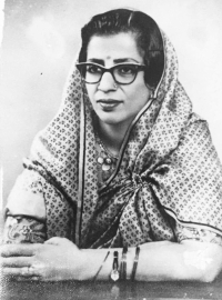 Her Late Highness Maharani Sahiba Shreemati Krishna Kumari, wife of His Late Highness Maharaja Dhiraj Sahab Shreemaan Ambikeshwar Saran Singh Deo Ji