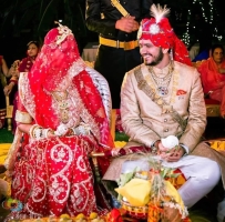 Yuvraj Aadityeshwar Saran Singh Deo and Yuvarani Sahiba Trishala Singh Deo