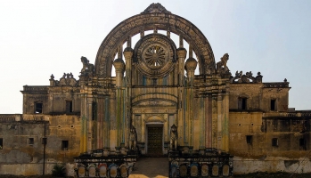 Entrance gate of the Palace in Talcher